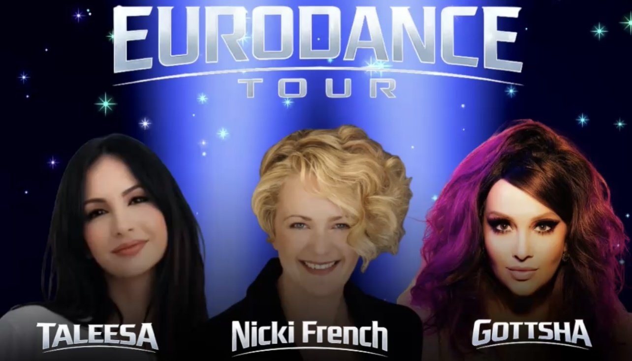 Eurodance Tour Rio de Janeiro 2026 | Gottsha | Nicki French | Taleesa | Barra da Tijuca Rj