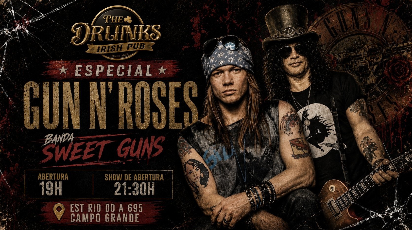 Especial Guns N Roses Sweet Guns