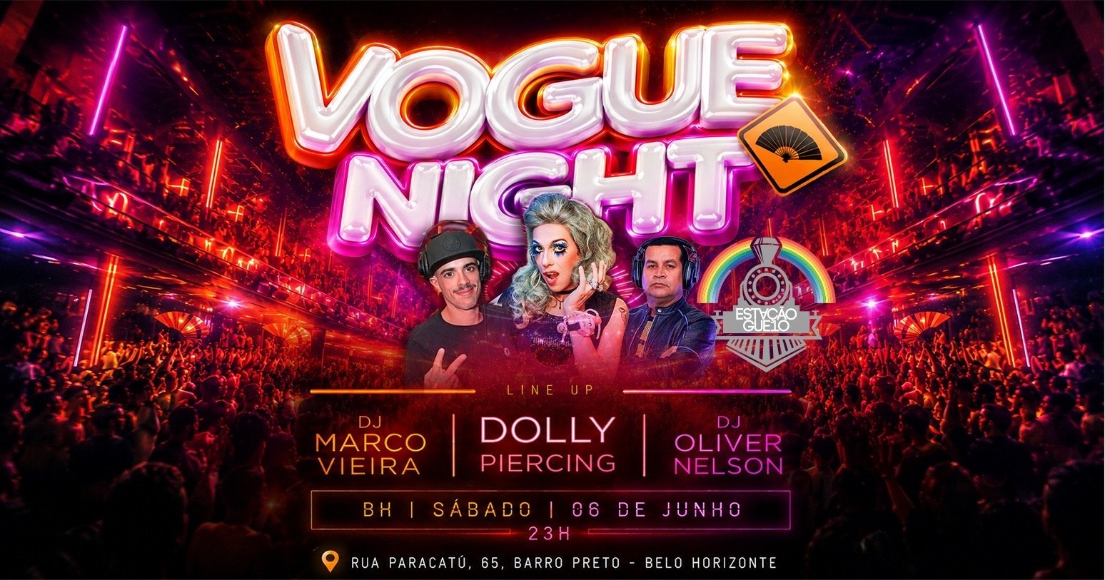 Vogue Nigth Estação Gueto