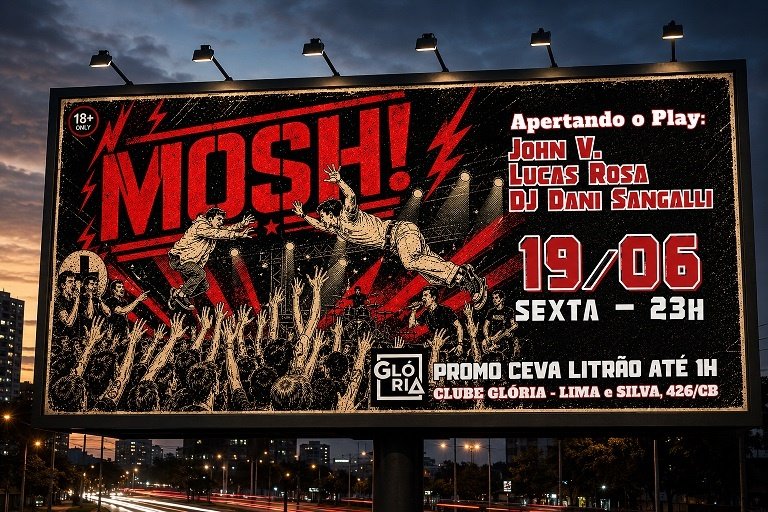 Festa "mosh!"