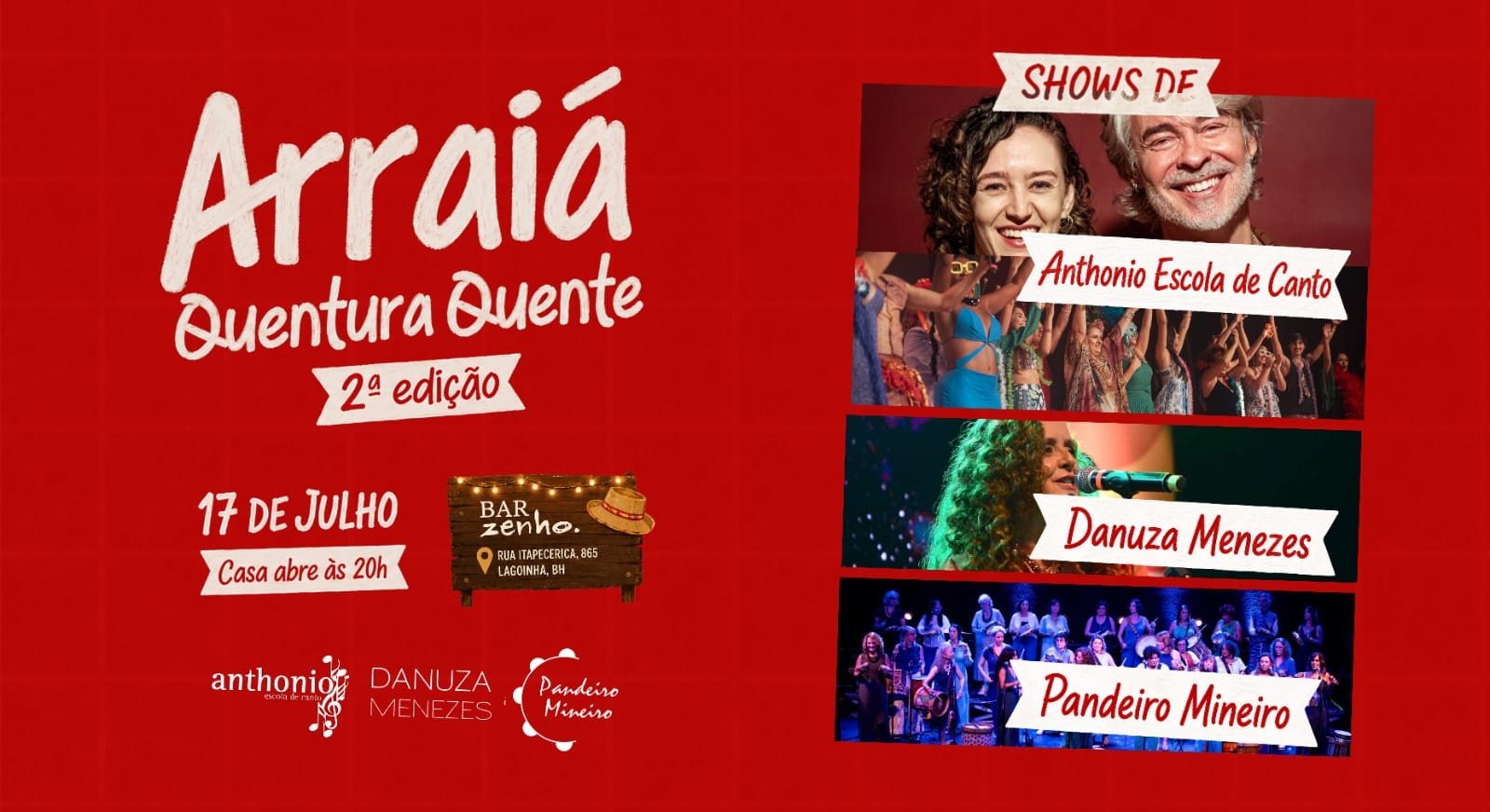 Arraiá Quentura Quente 2 Edição