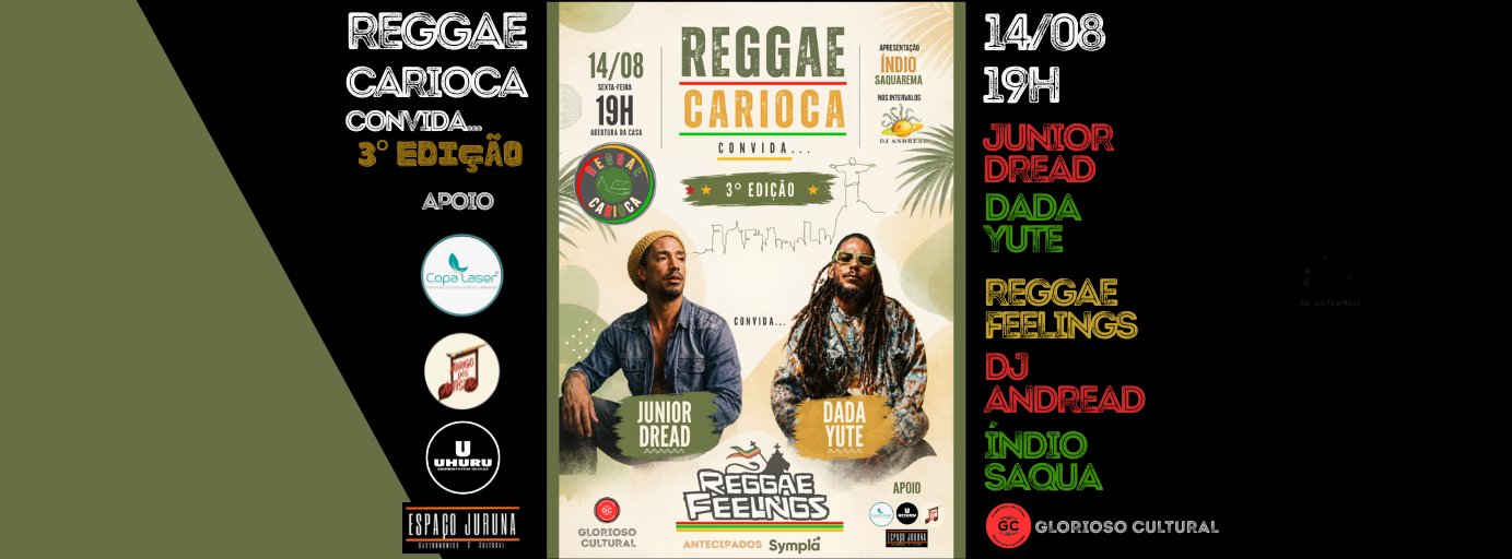 Reggae Carioca Convida.... 3° Edição!