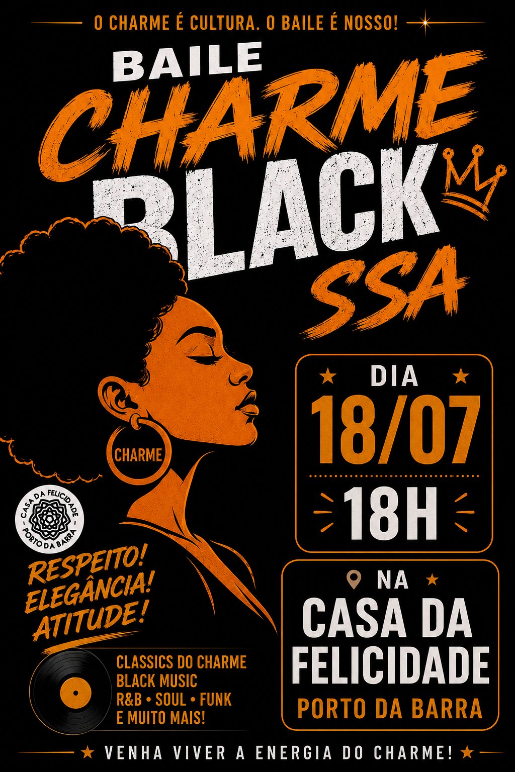 Baile Charme Black SSA