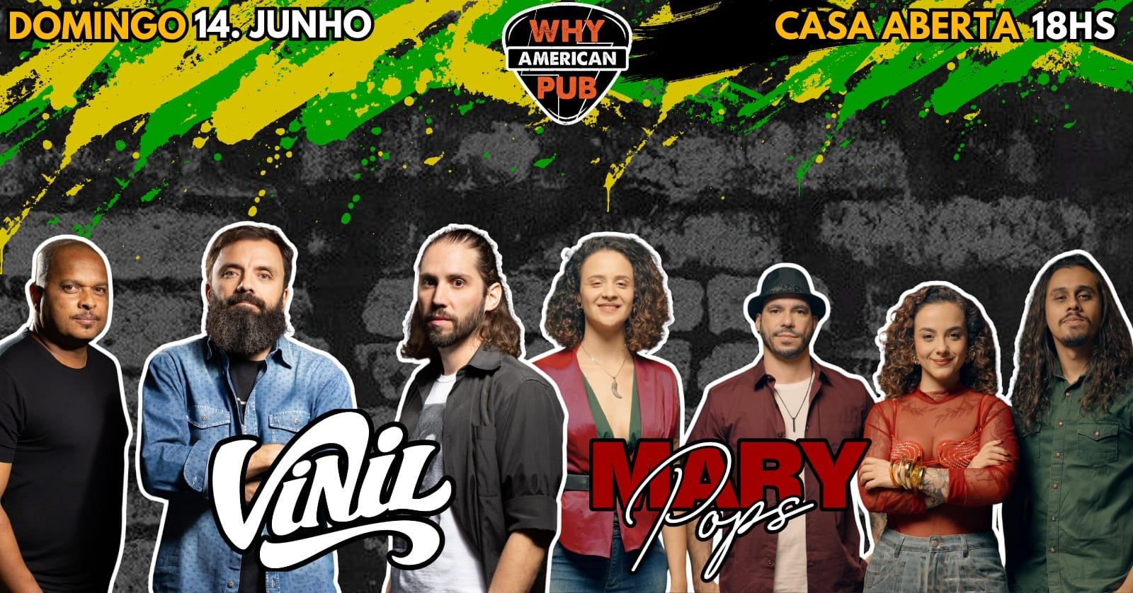 Domingo Why 14/06 Vinil + Mary Pops!!