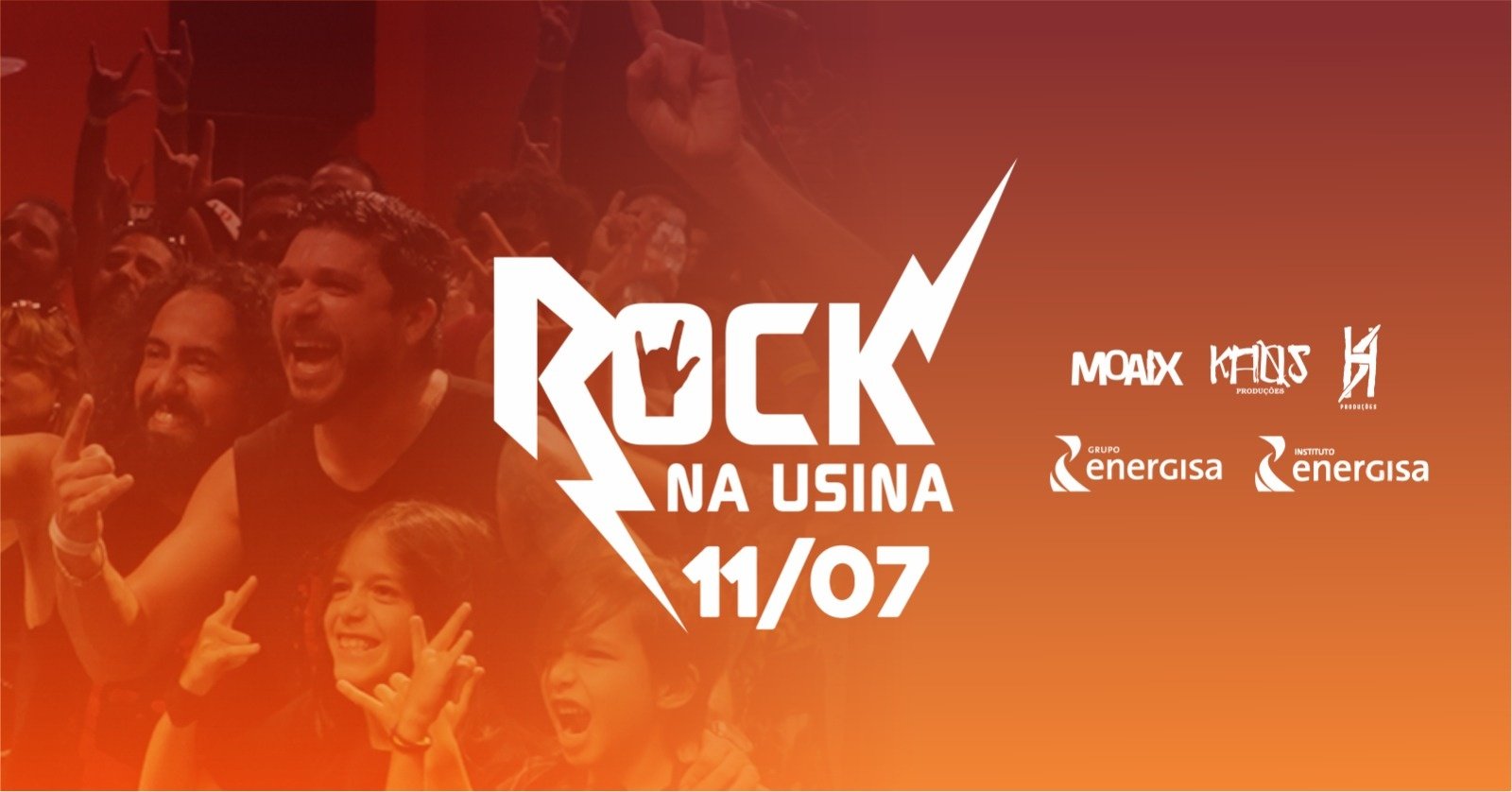 Rock na Usina Julho 2026 Lote promocional