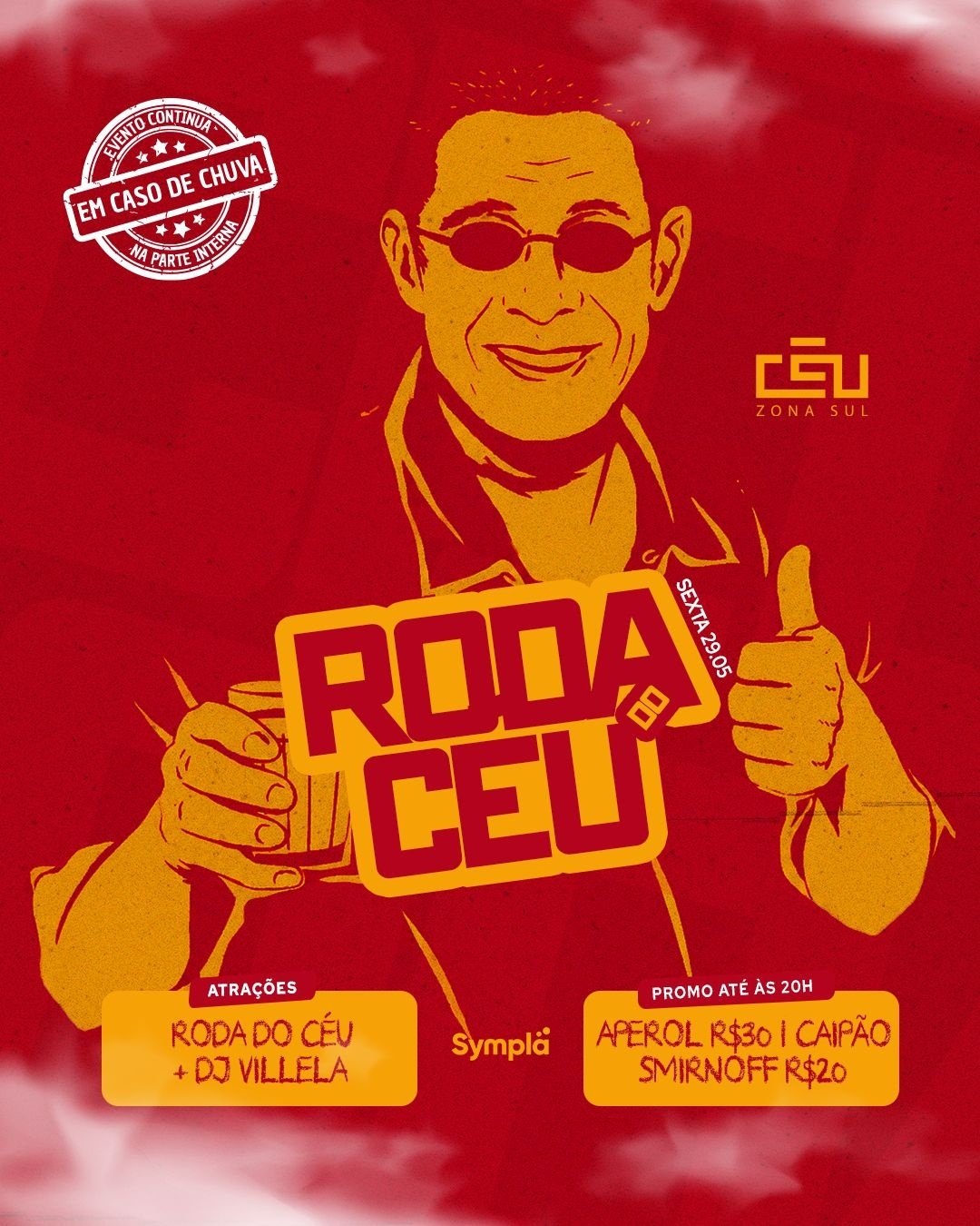 Roda do Ceu Dia dos Namorados Sexta 12/06