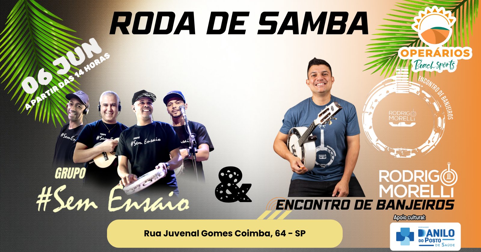 Roda de Samba Encontro de Banjeiros & Grupo Sem Ensaio