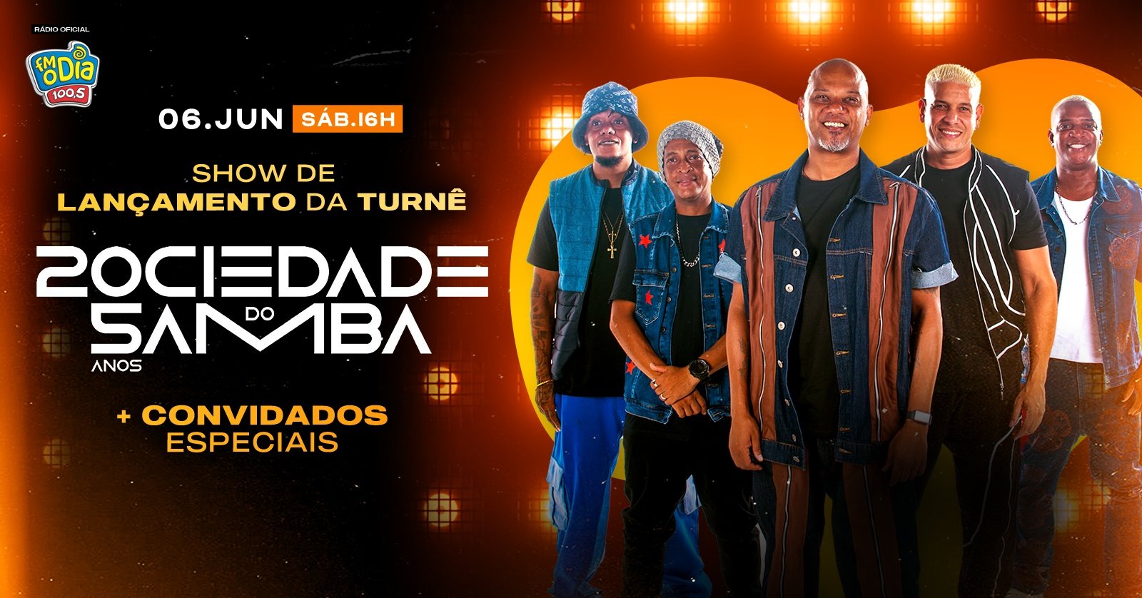 Sociedade do Samba Lançamento da Turnê 2026