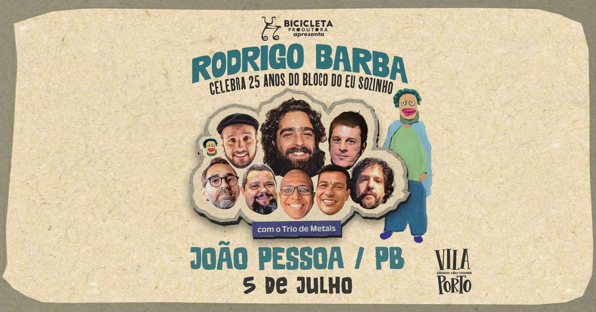 Rodrigo Barba | 25 Anos do Bloco do Eu Sozinho em João Pessoa / PB