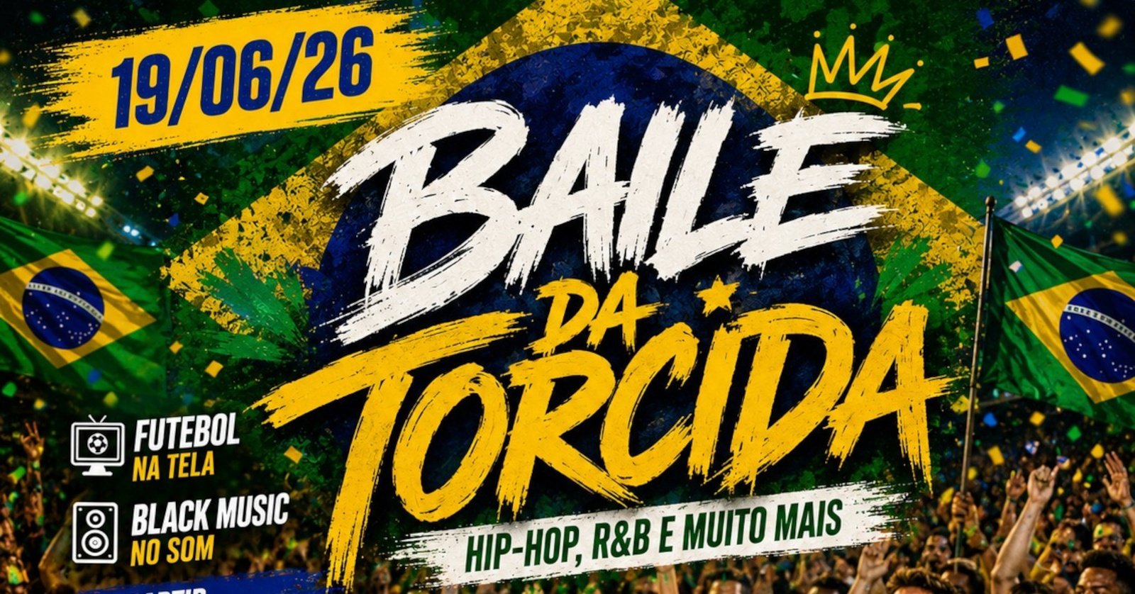 Baile da Torcida Jogo Brasil x Haiti Copa do Mundo