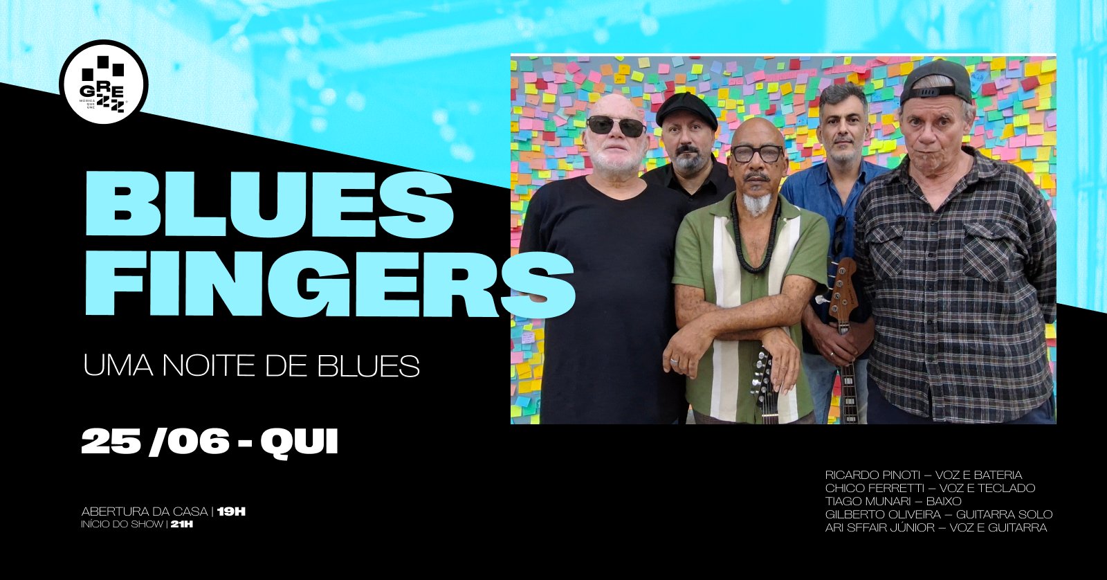 Blues Fingers Uma noite de Blues