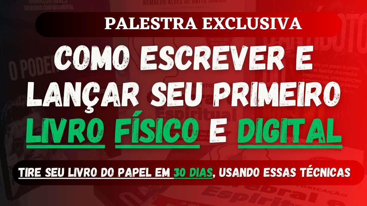 Como Escrever e Lançar Seu Primeiro Livro Passo a Passo