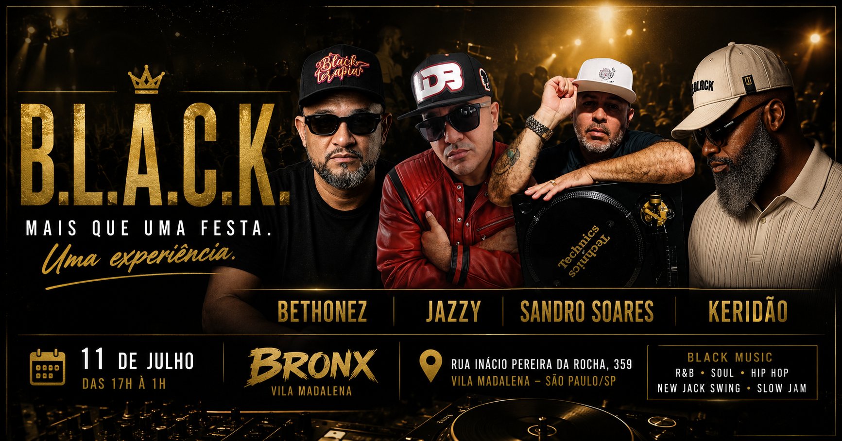 B.l.a.c.k. no Bronx
