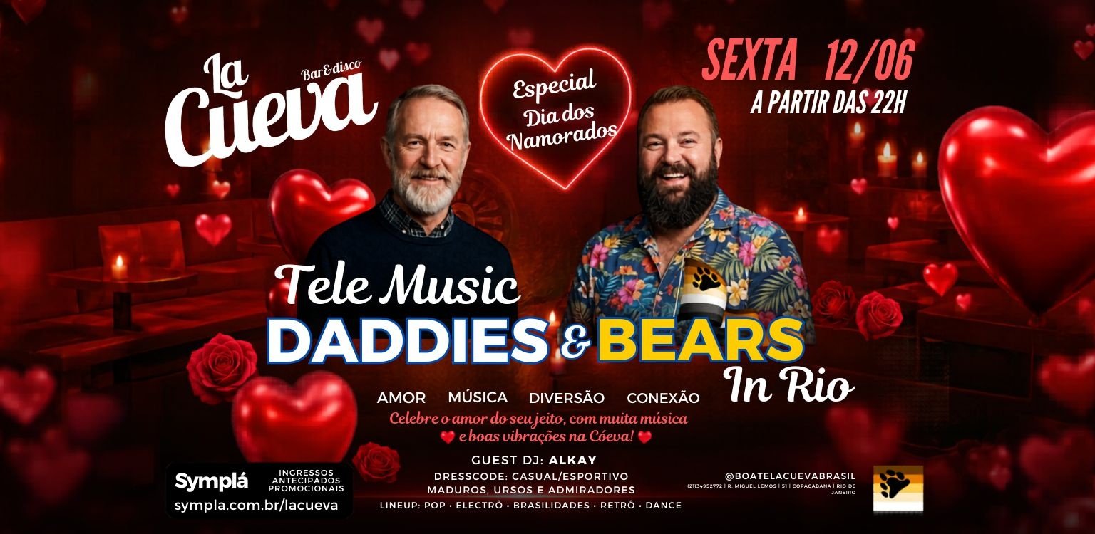Daddies & Bears Edição Especial Dia dos Namorados