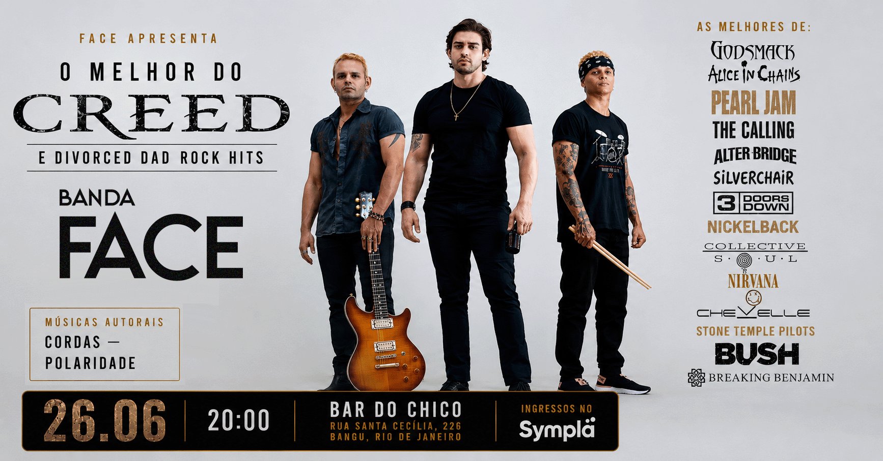 Banda Face no Bar do Chico Creed + Divorced Dad Rock Hits