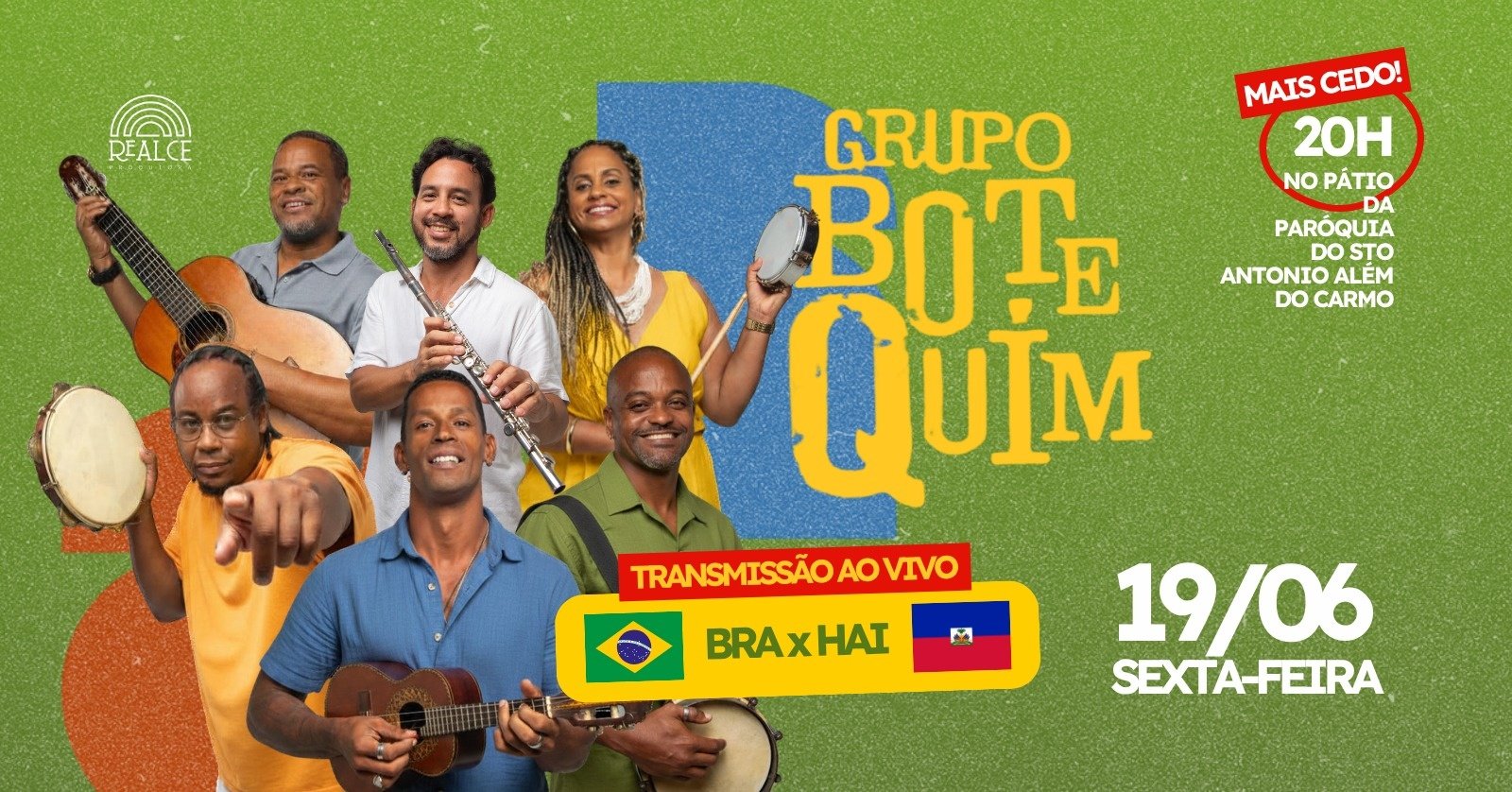 Roda de Samba do Grupo Botequim Edição de junho