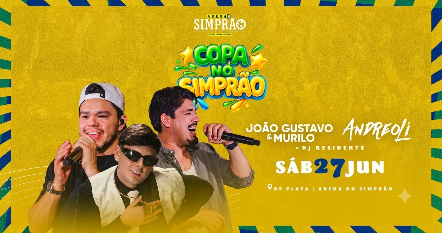 Arena Simprão | Sábado João Gustavo & Murilo