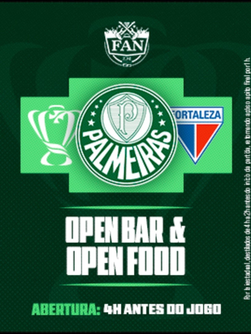 Camarote Fanzone Palmeiras x Fortaleza