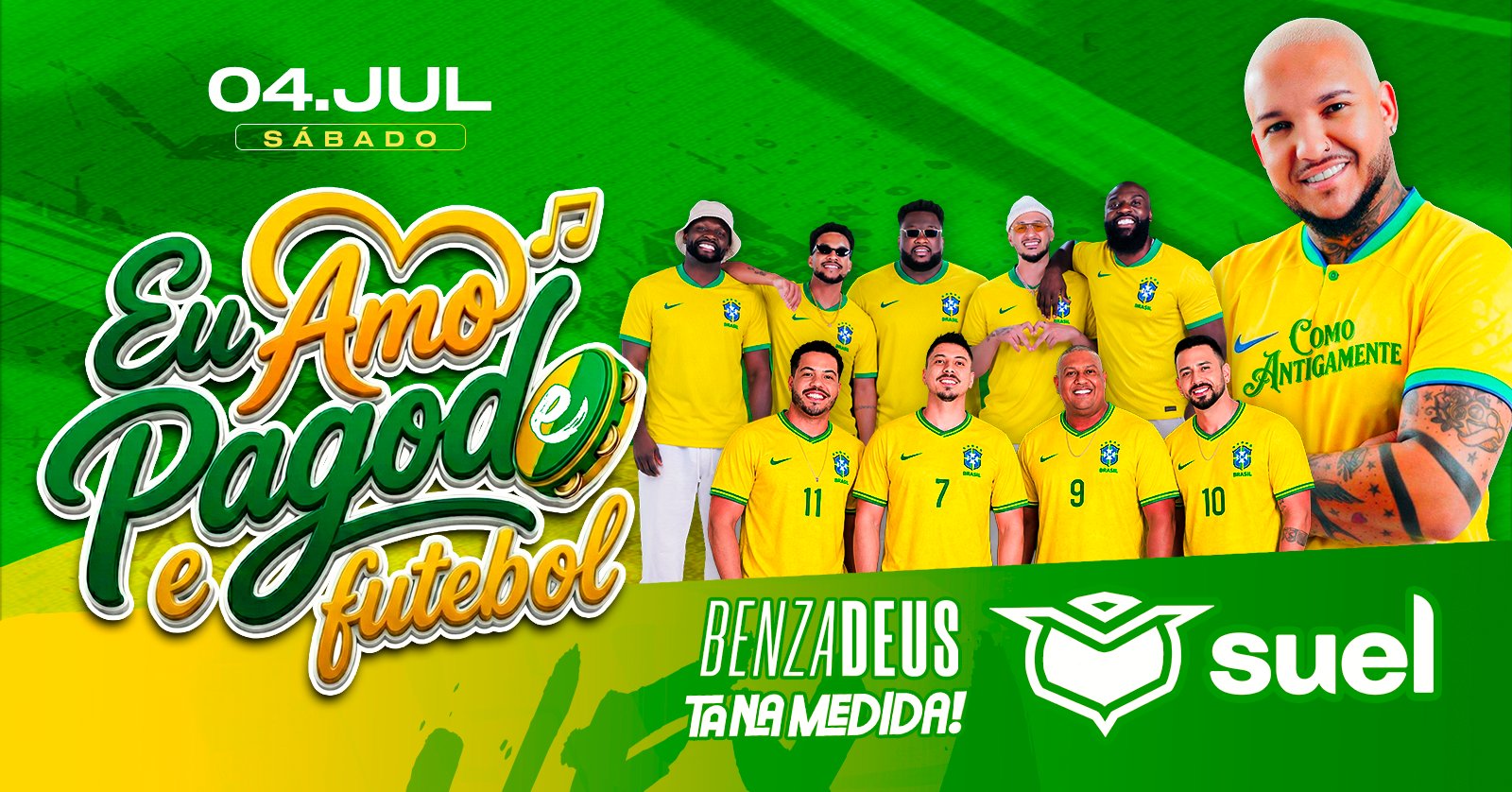 Eu amo pagode + Deubenza