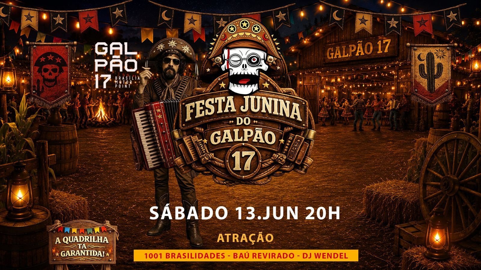 Festa Junina Rock Pé de Serra Galpão 17