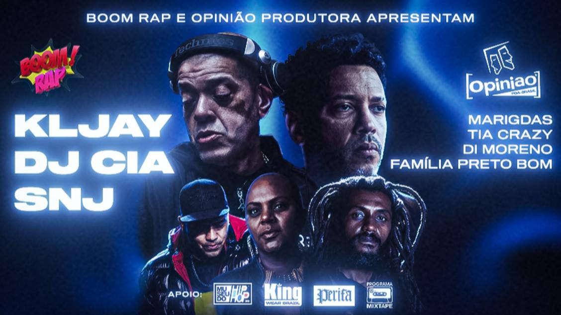 Boom Rap | Klj, Dj Cia e Snj 25/07/26