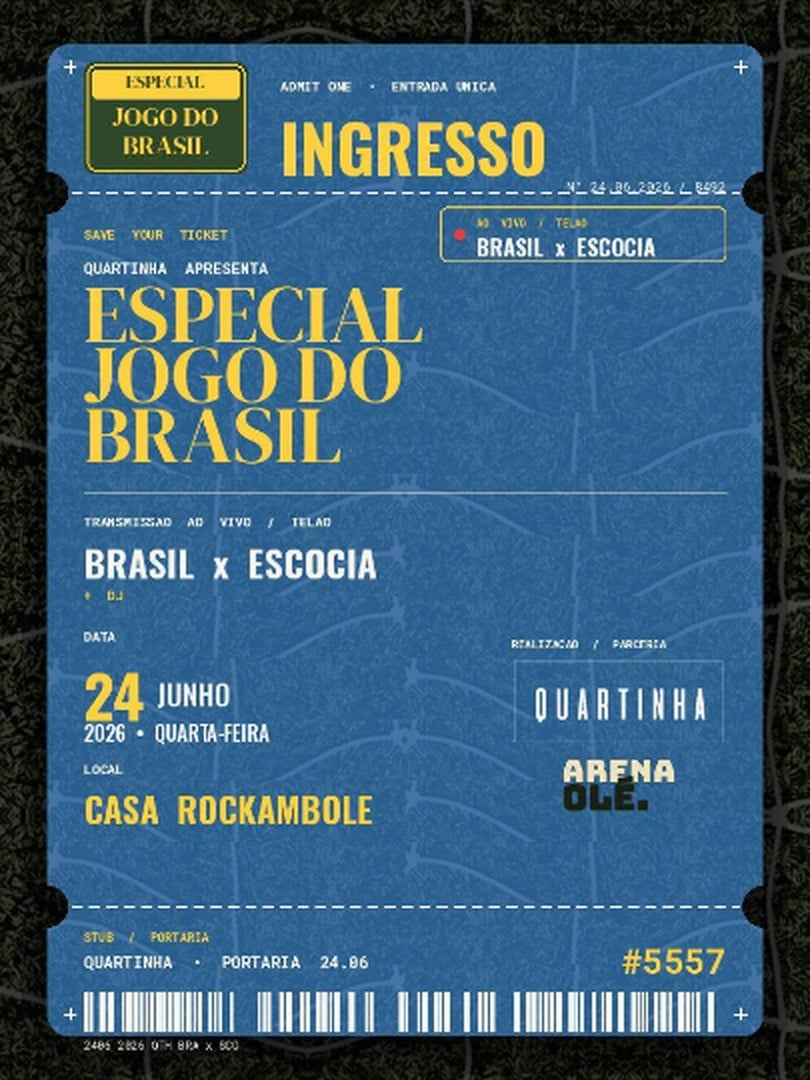 Quartinha Jogo da Seleção