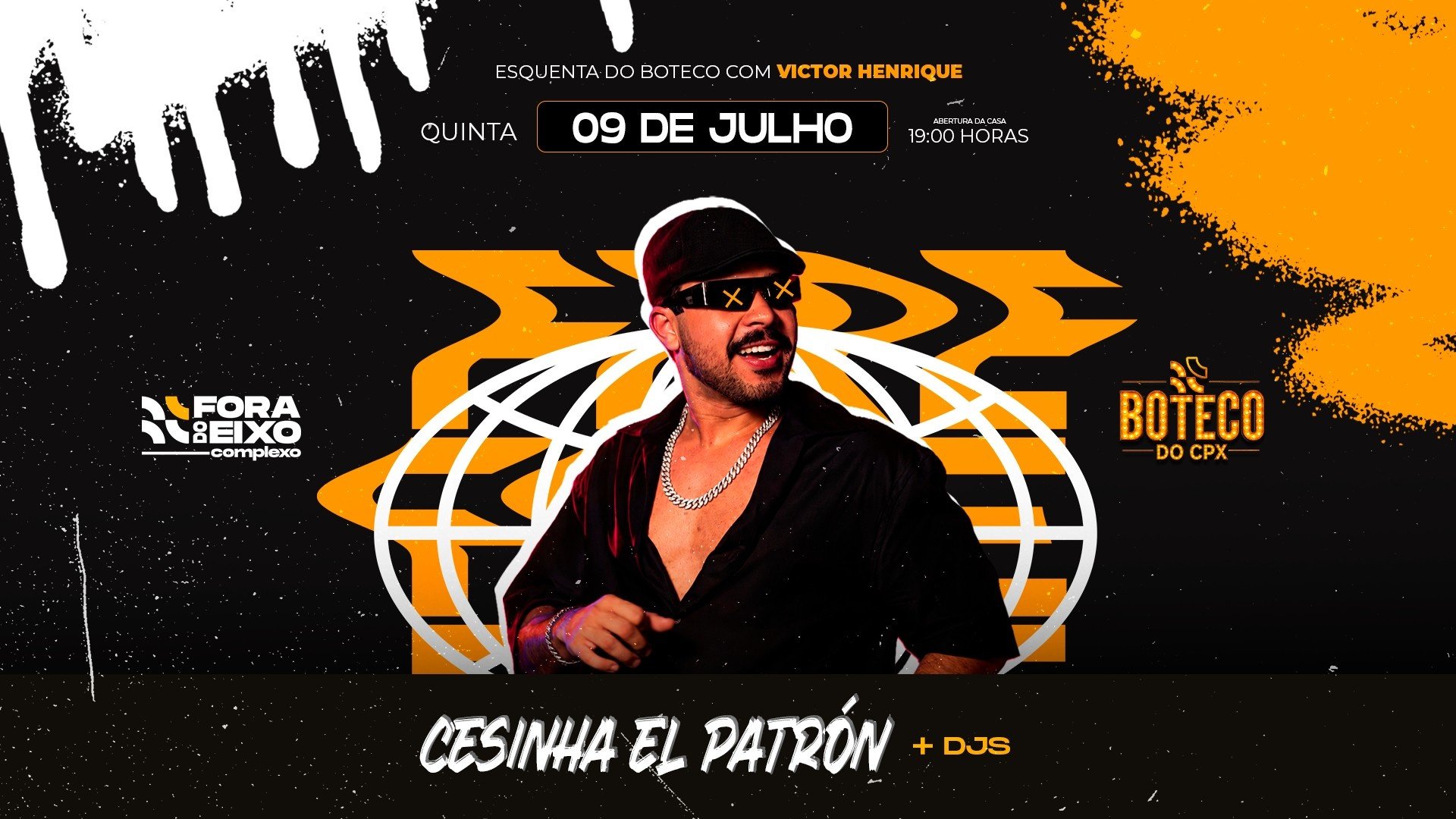 Boteco do Cpx com Cesinha El Patron Quinta 09 de Julho