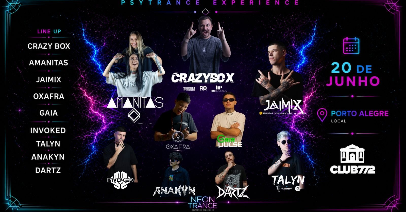 Neon Trance Indoor ::: 20 de Junho :: Club 772