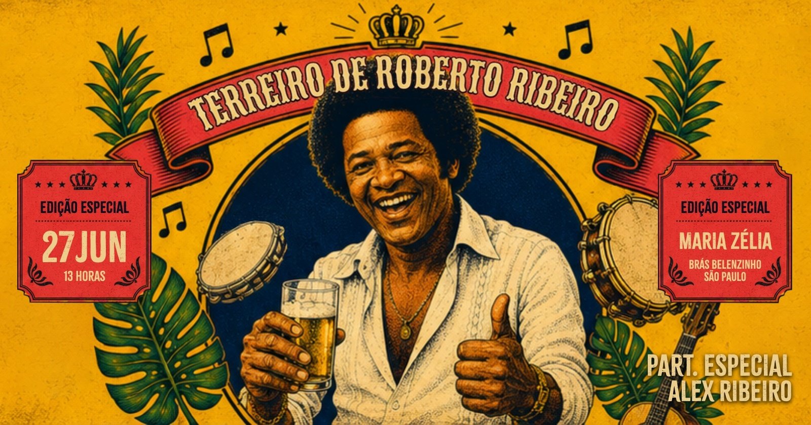 Terreiro de Crioulo São Paulo Canta Roberto Ribeiro