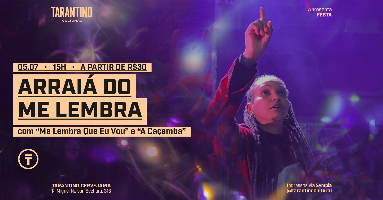 Arraiá do Me Lembra: "Me Lembra Que Eu Vou" e "A Caçamba"