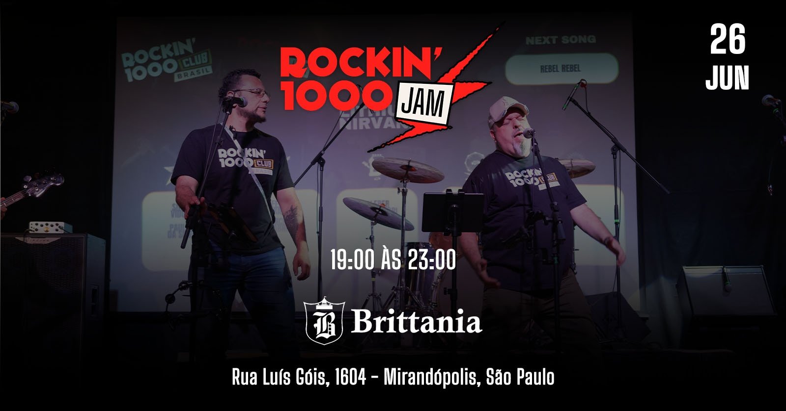 Rockin1000 Jam @ São Paulo