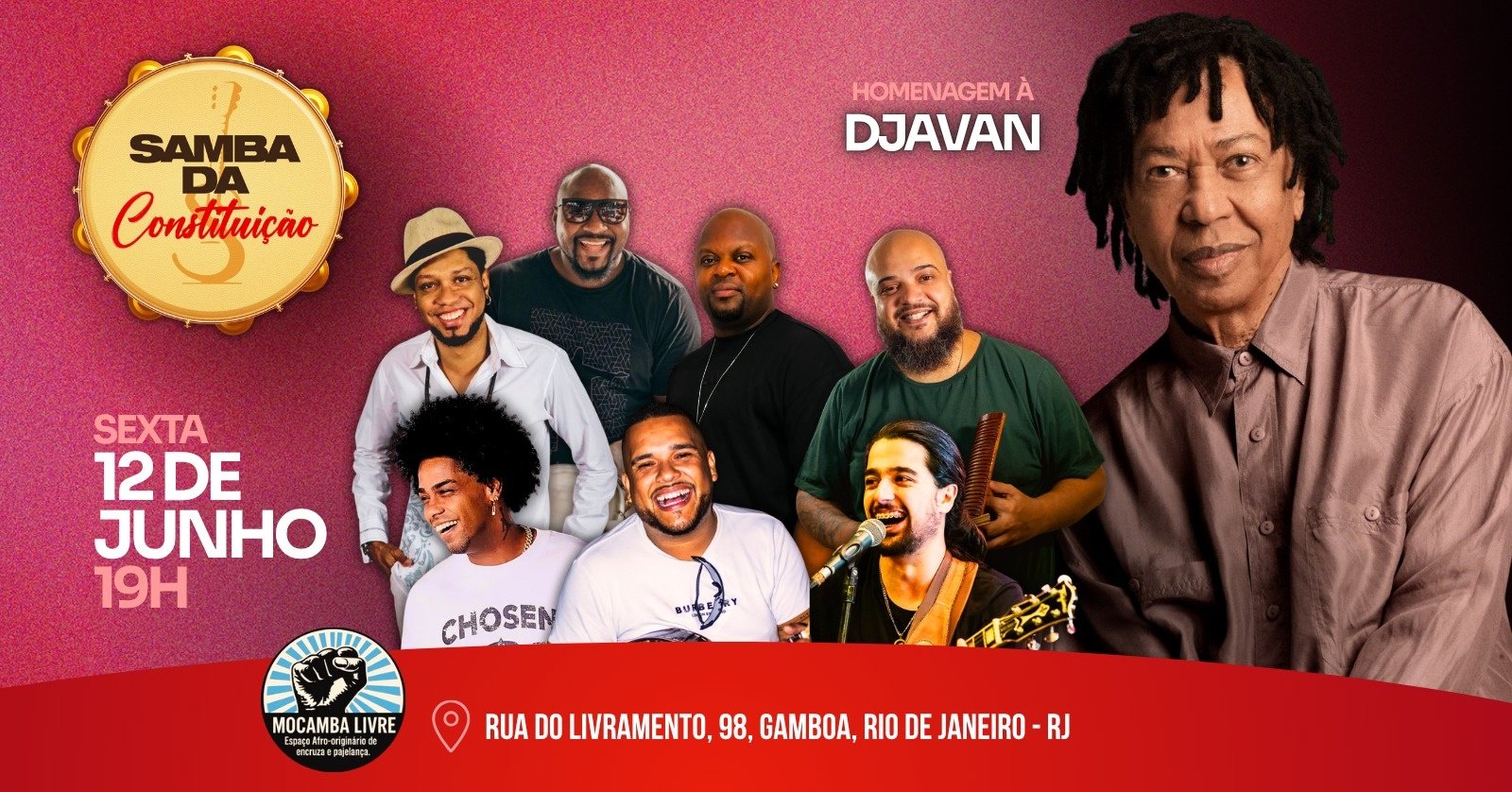 Samba da Constituição Canta Djavan