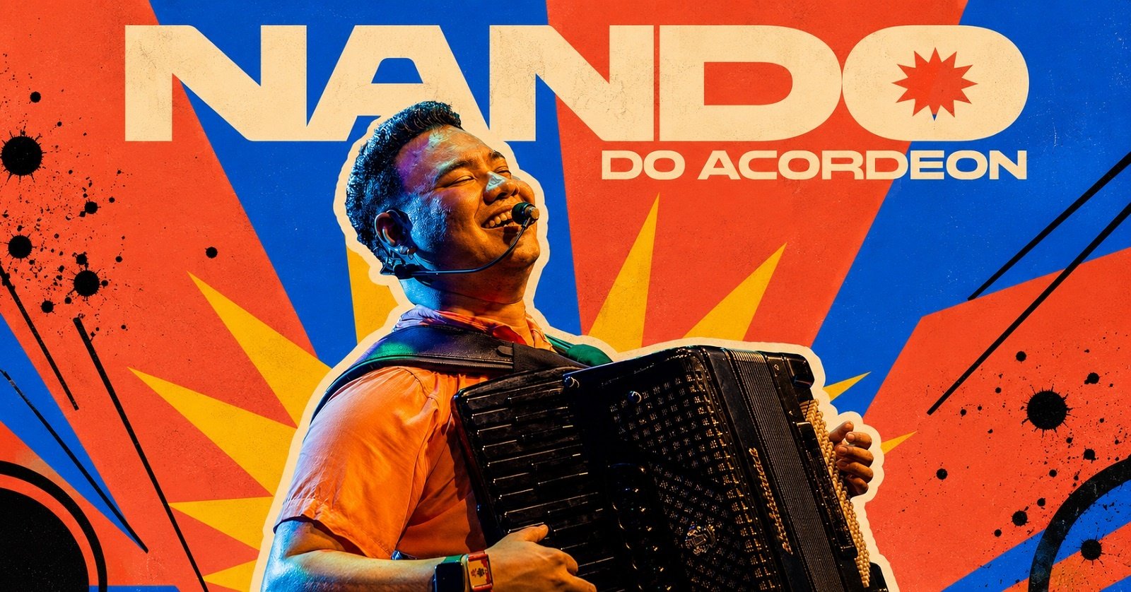 Nando Do Acordeon no Canto da Ema