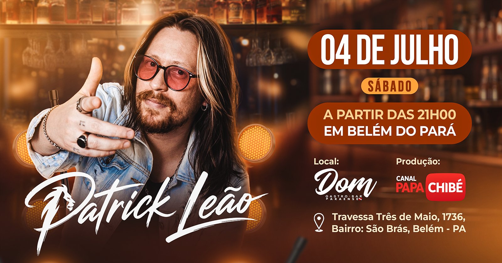 Patrick Leão em Belém