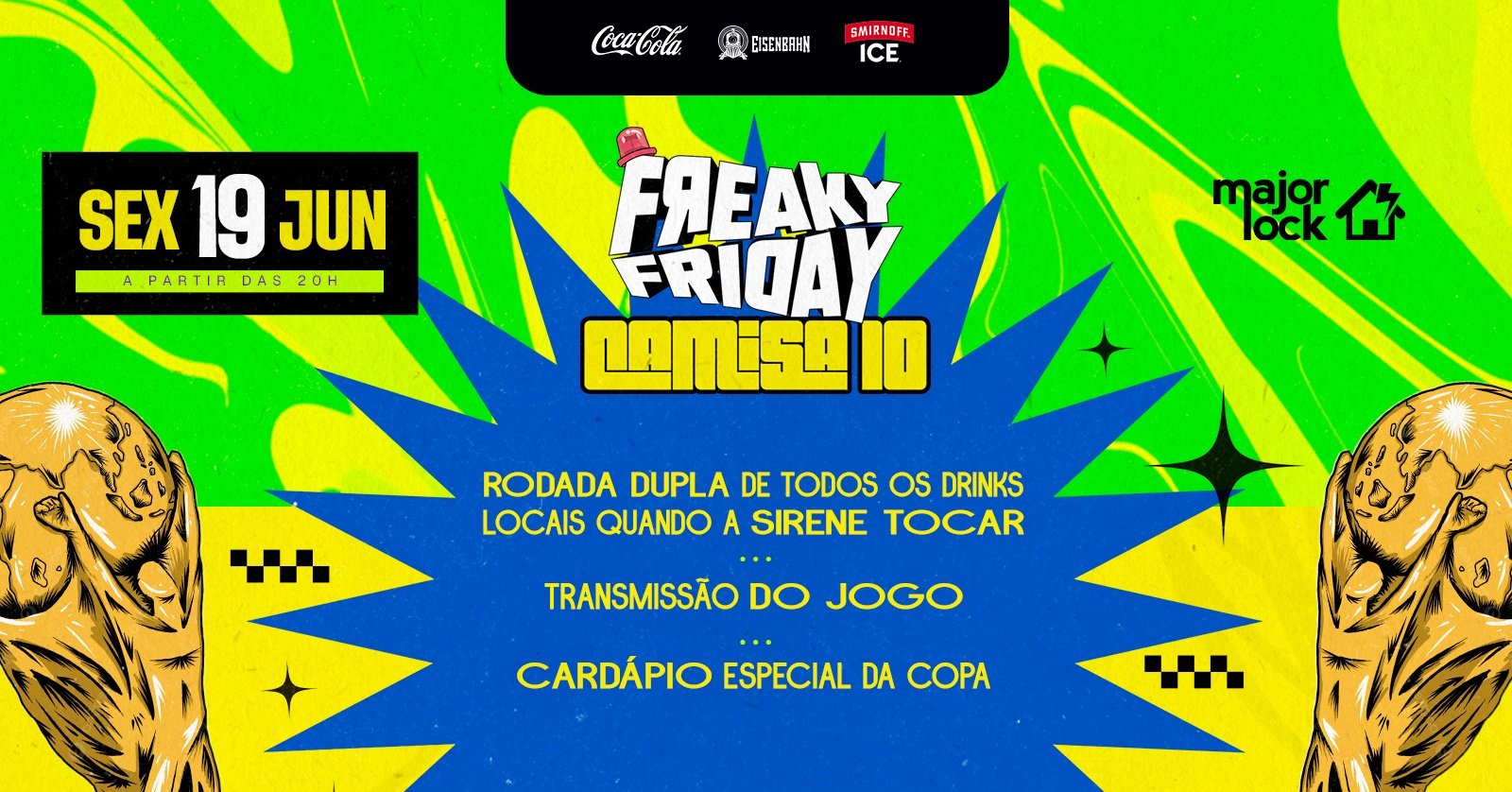 Freaky Friday Camisa 10|19/06 Major Lock