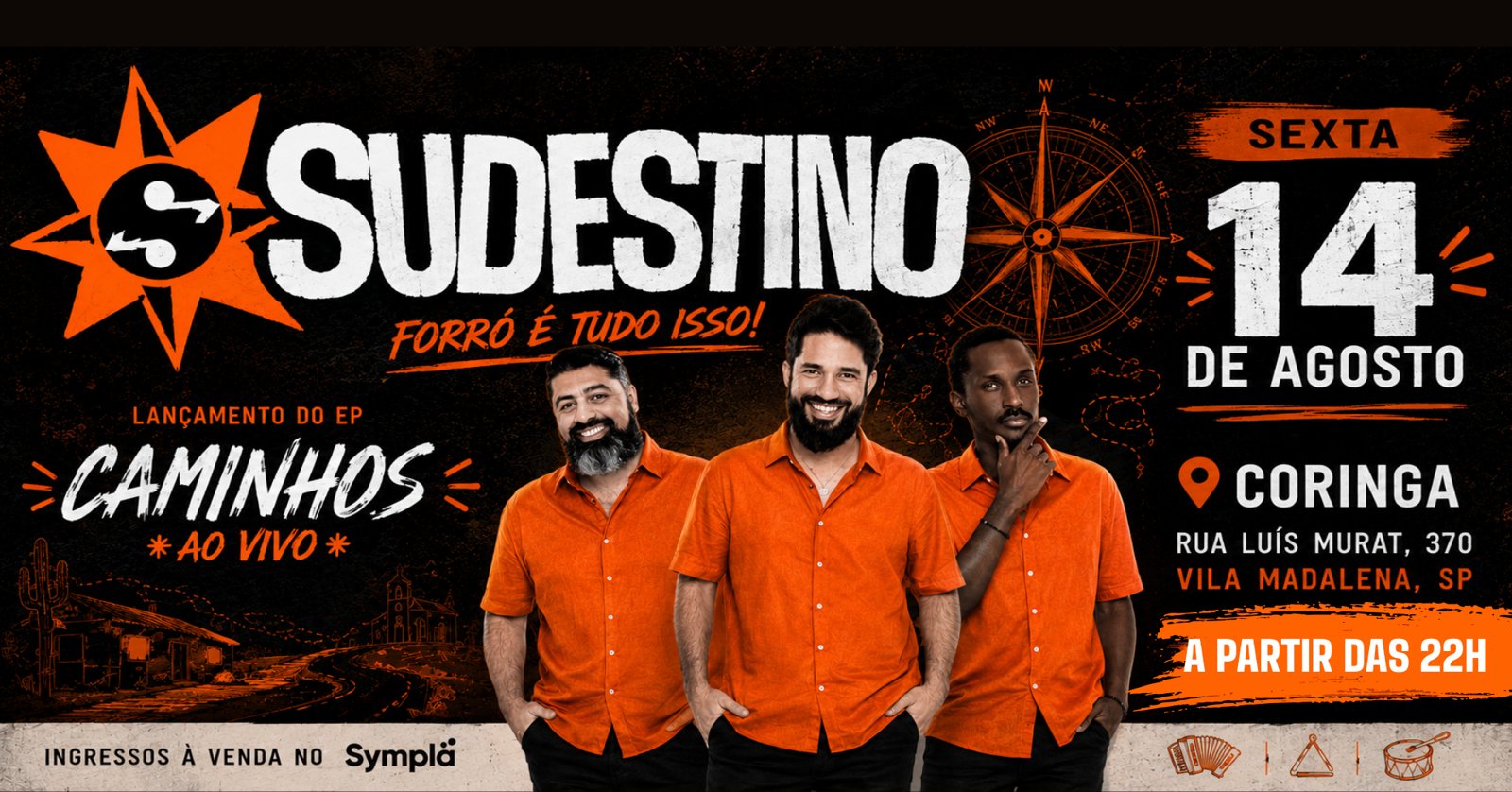 Lançamento Ep Caminhos Sudestino 14/08