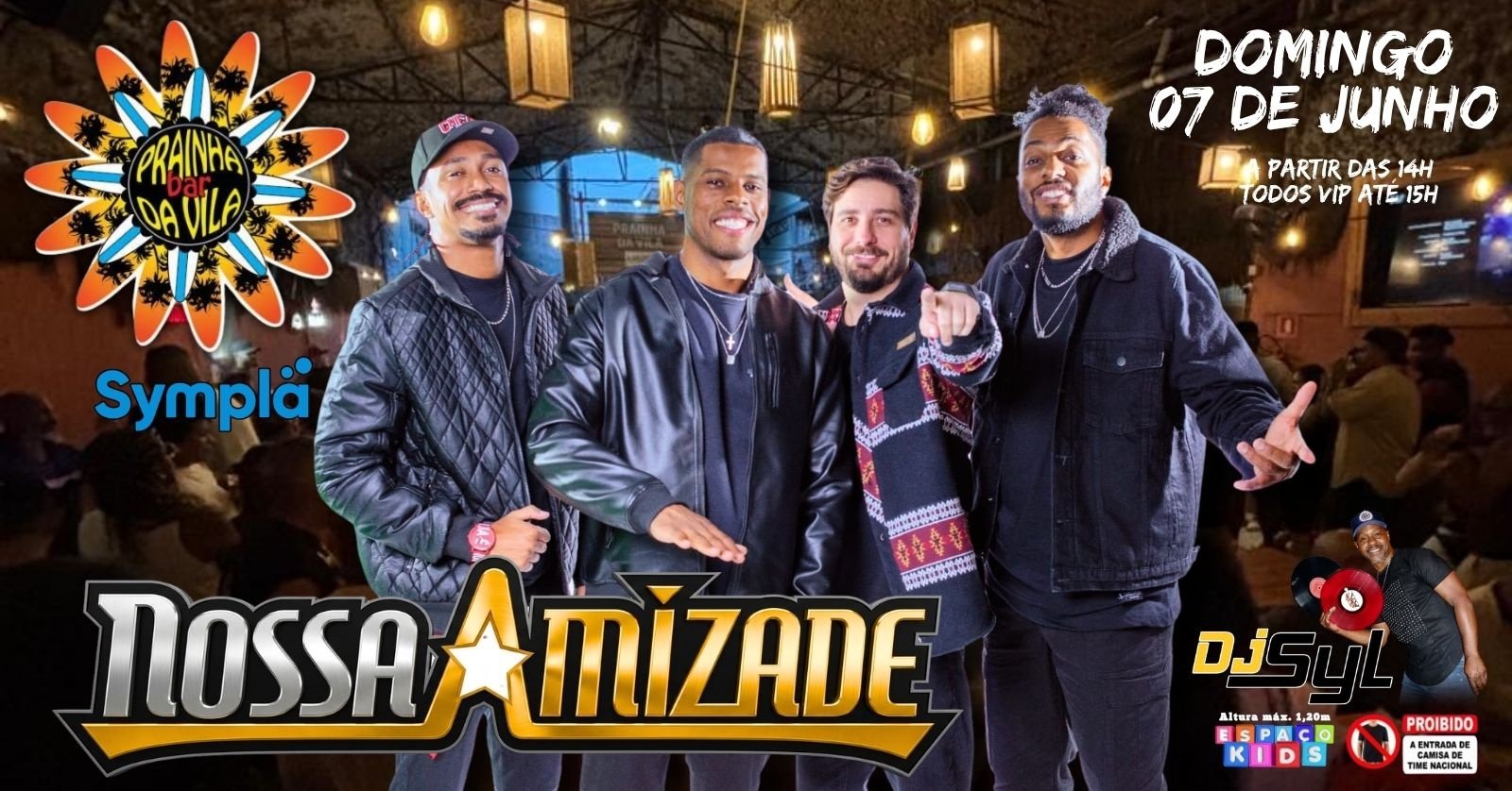 Nossa Amizade no Prainha da Vila! (07/06)