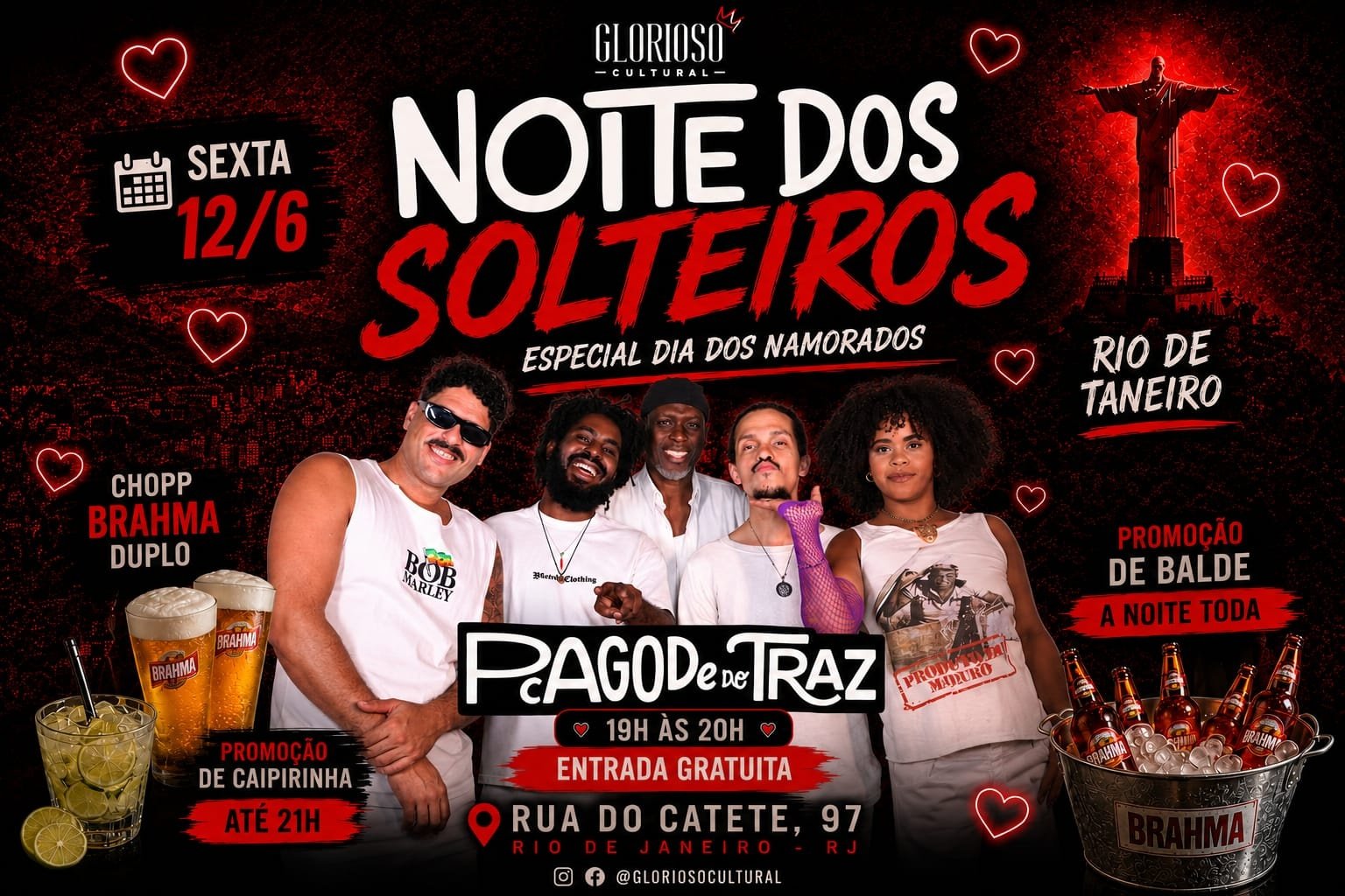 Gloriosa noite dos solteiros