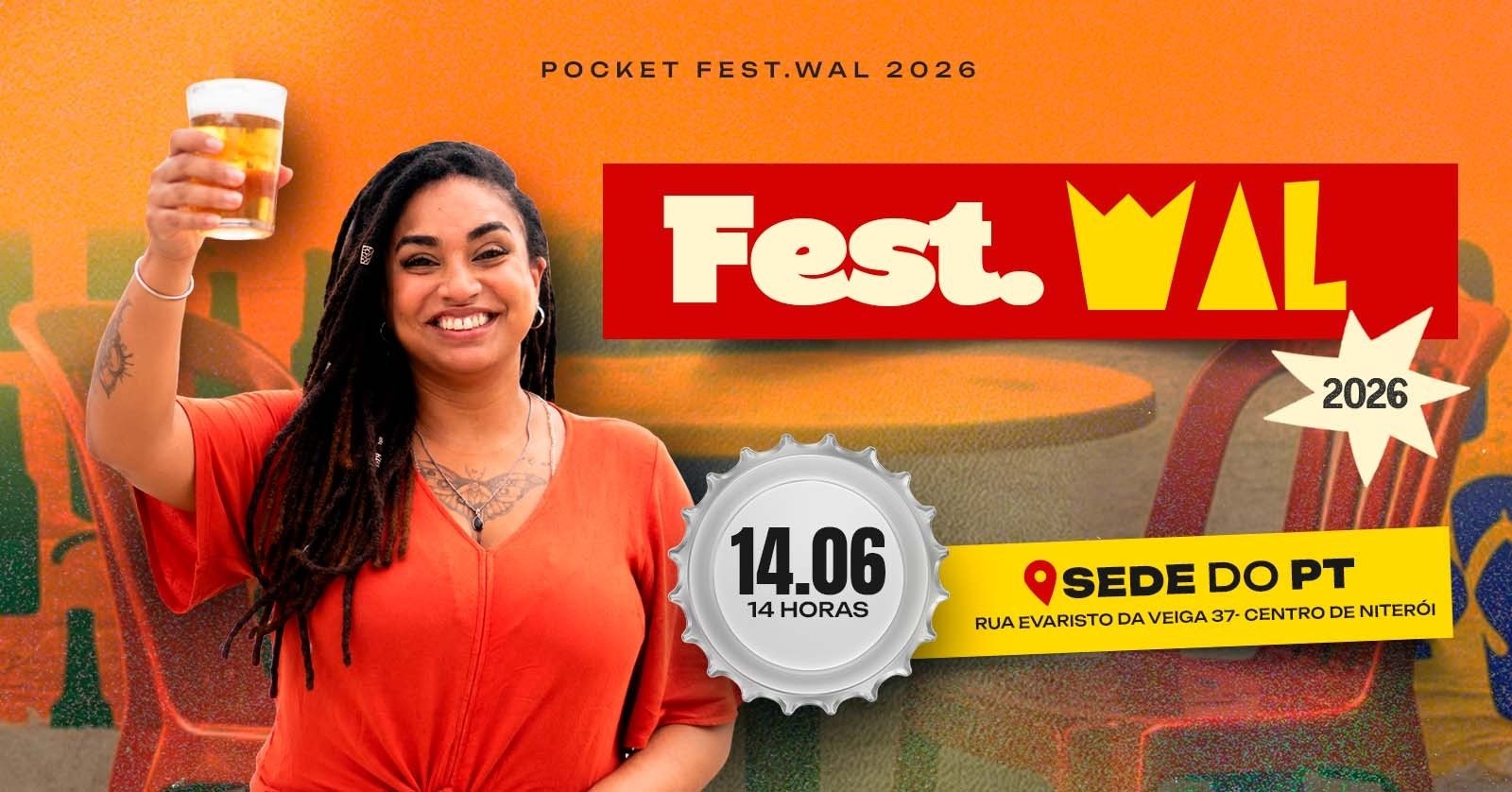 Fest.Wal 2026 Tudo nosso!