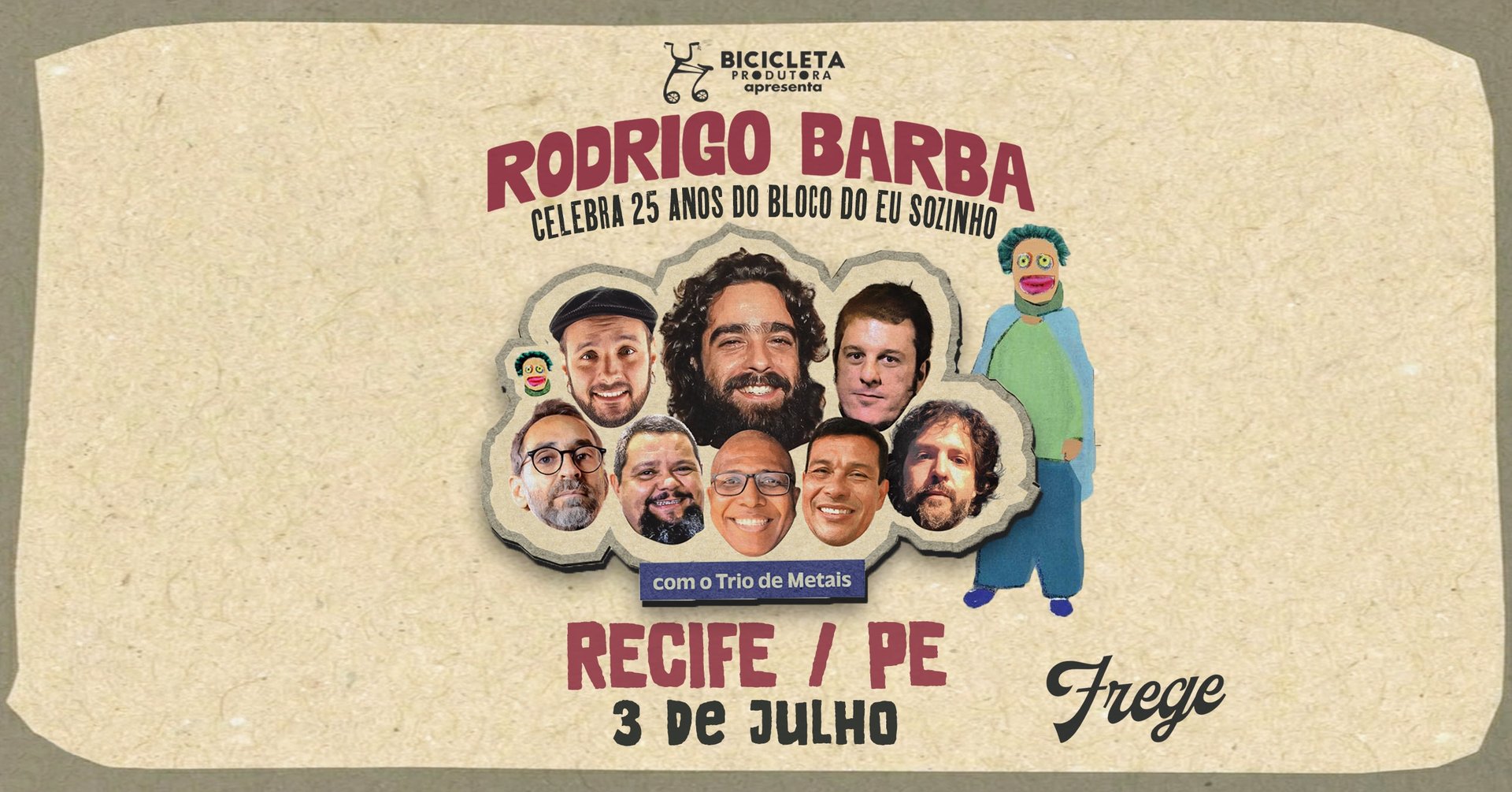 SESSÃO EXTRA: Rodrigo Barba | 25 Anos do Bloco do Eu Sozinho em Recife / PE
