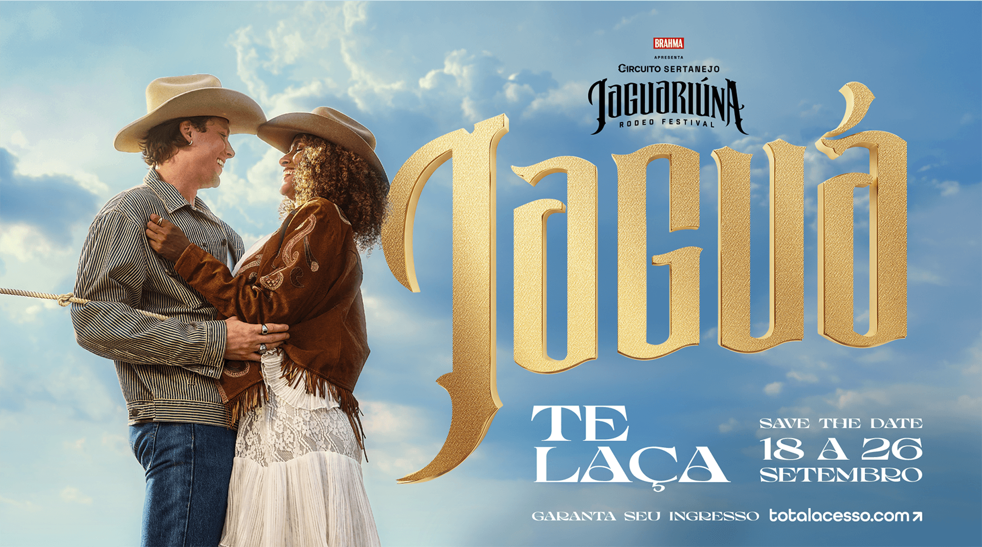 Jaguariúna Rodeo Festival 2026 - Banner oficial