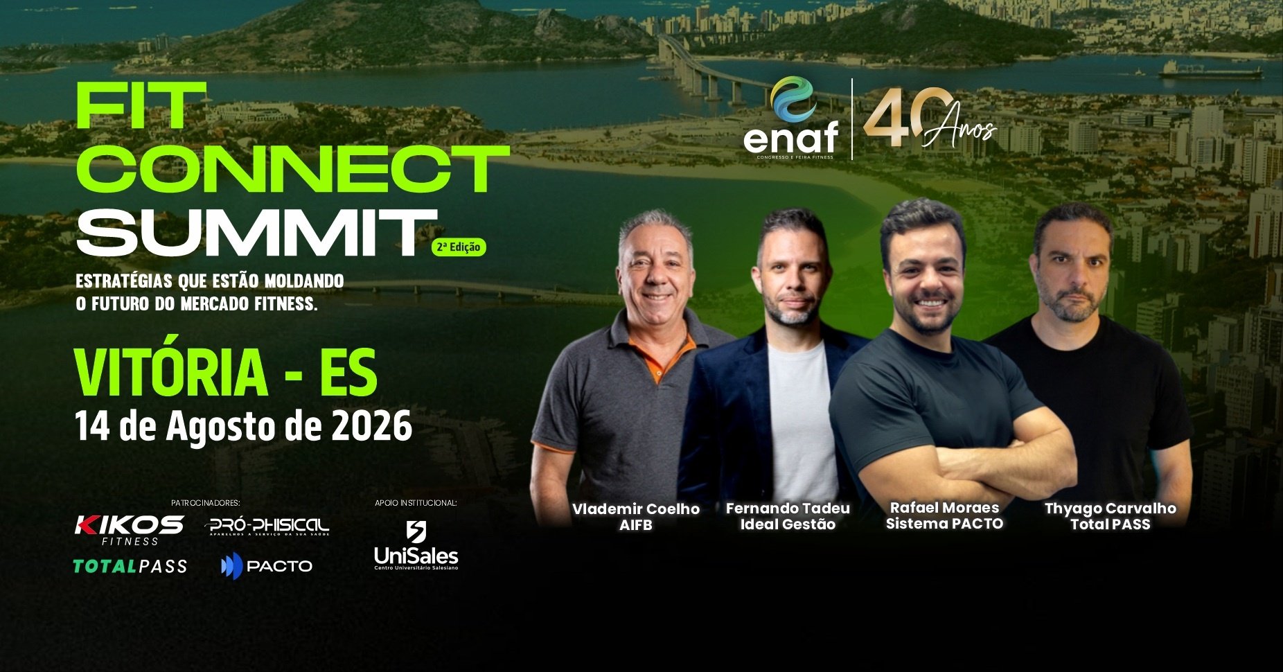 Fit Connect Summit Enaf Vitória 2026