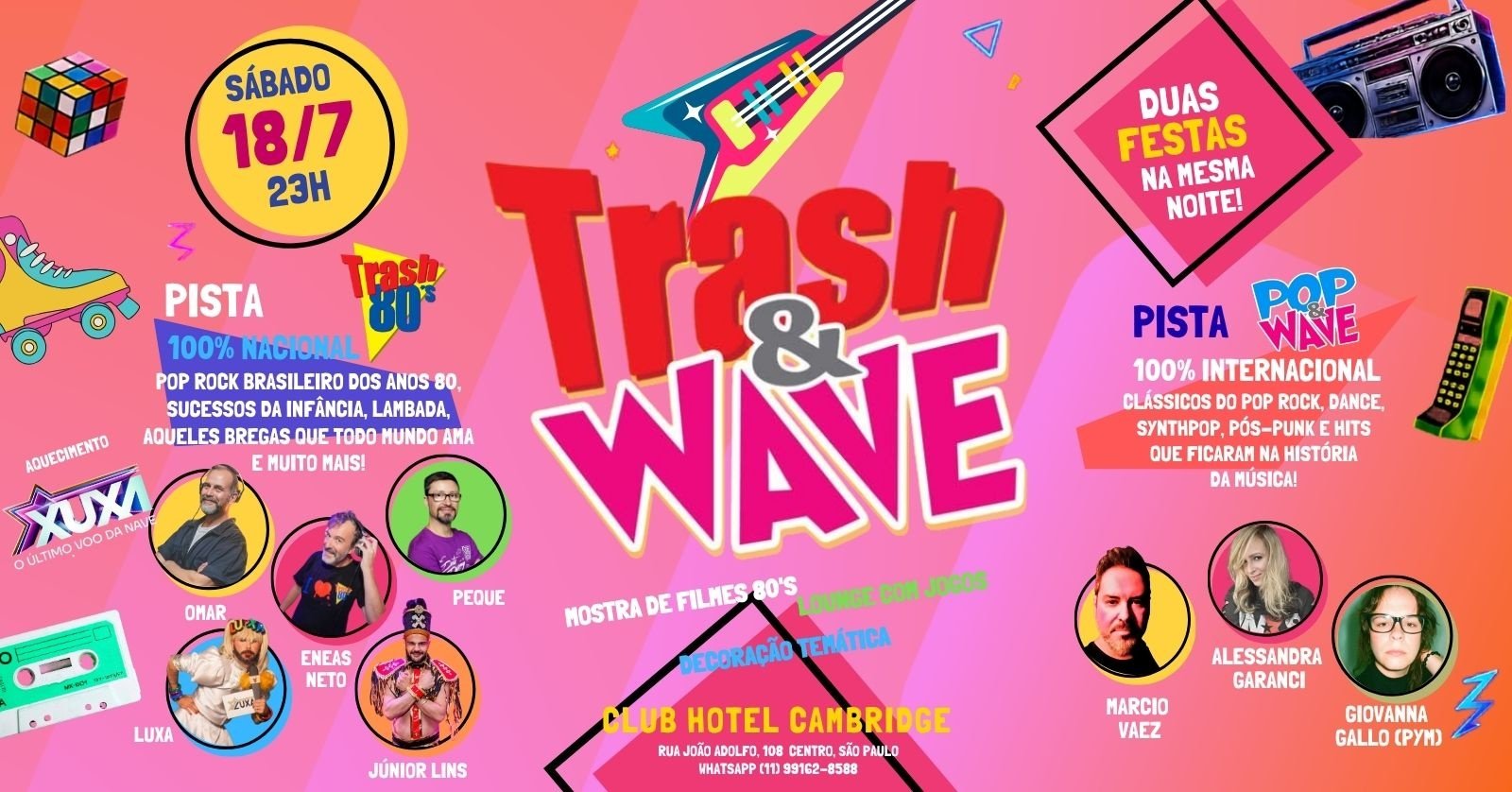 Trash & Wave 2 Pistas 18/7 Cambridge