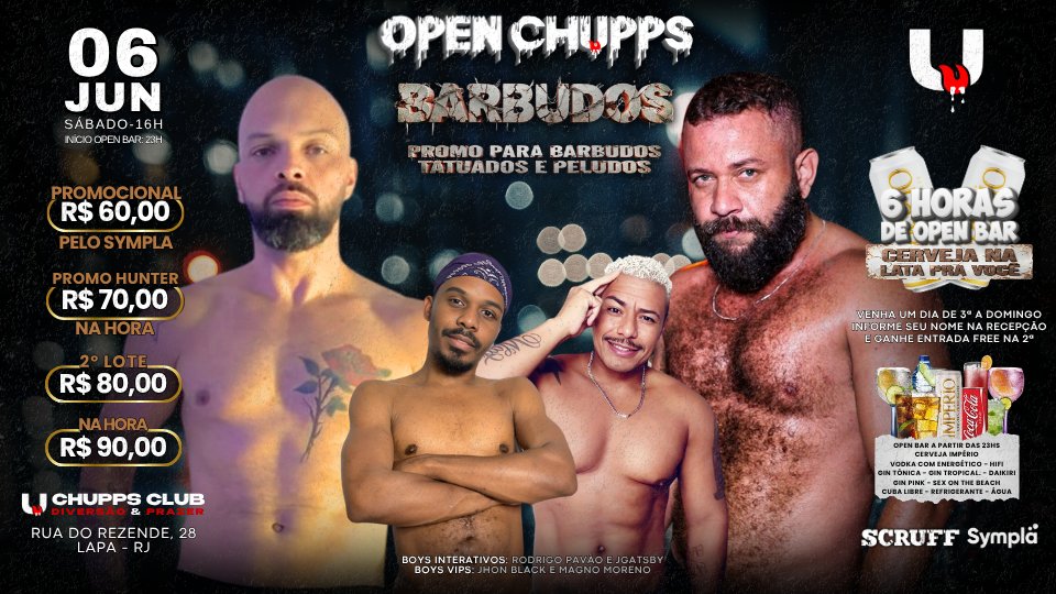 Open Chupps Barbudos