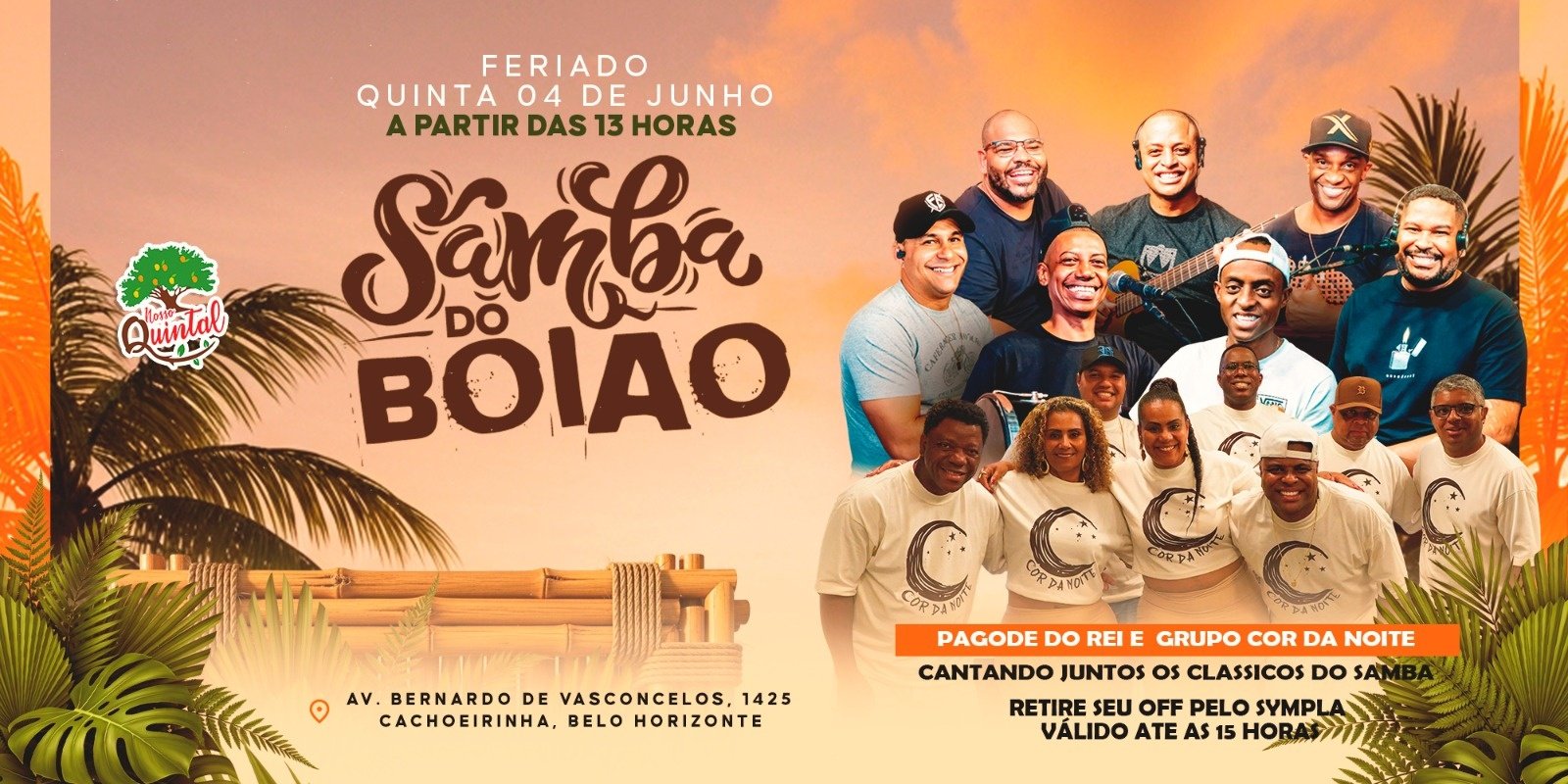 Samba do Boião Pagode do Rei + Grupo cor da noite