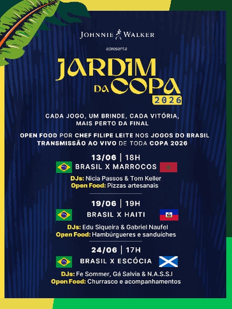 Jardim da Copa 2026 By Johnnie Walker