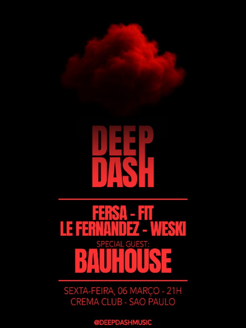 Flyer - Crema Club presents Deep Dash - 06.03