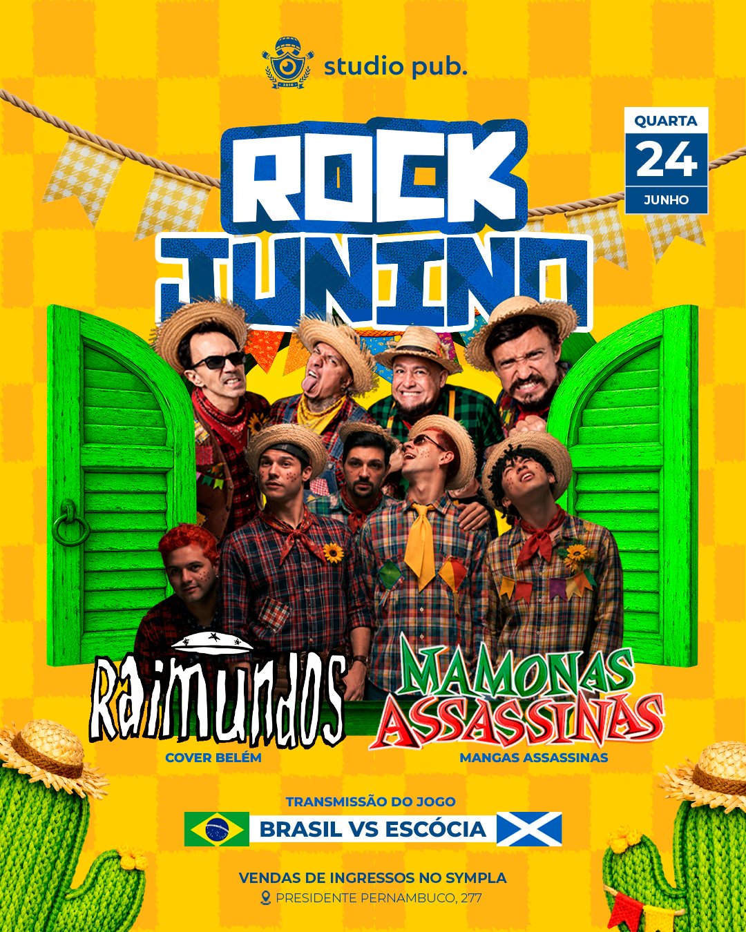 Rock Junino | Raimundos + Mamonas Assassinas Cover