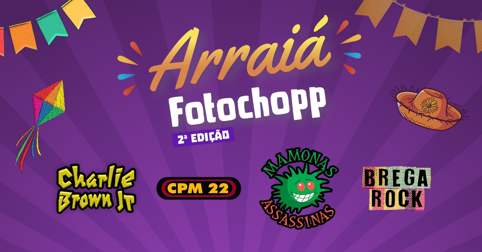 Arraiá Fotochopp 2ª Edição