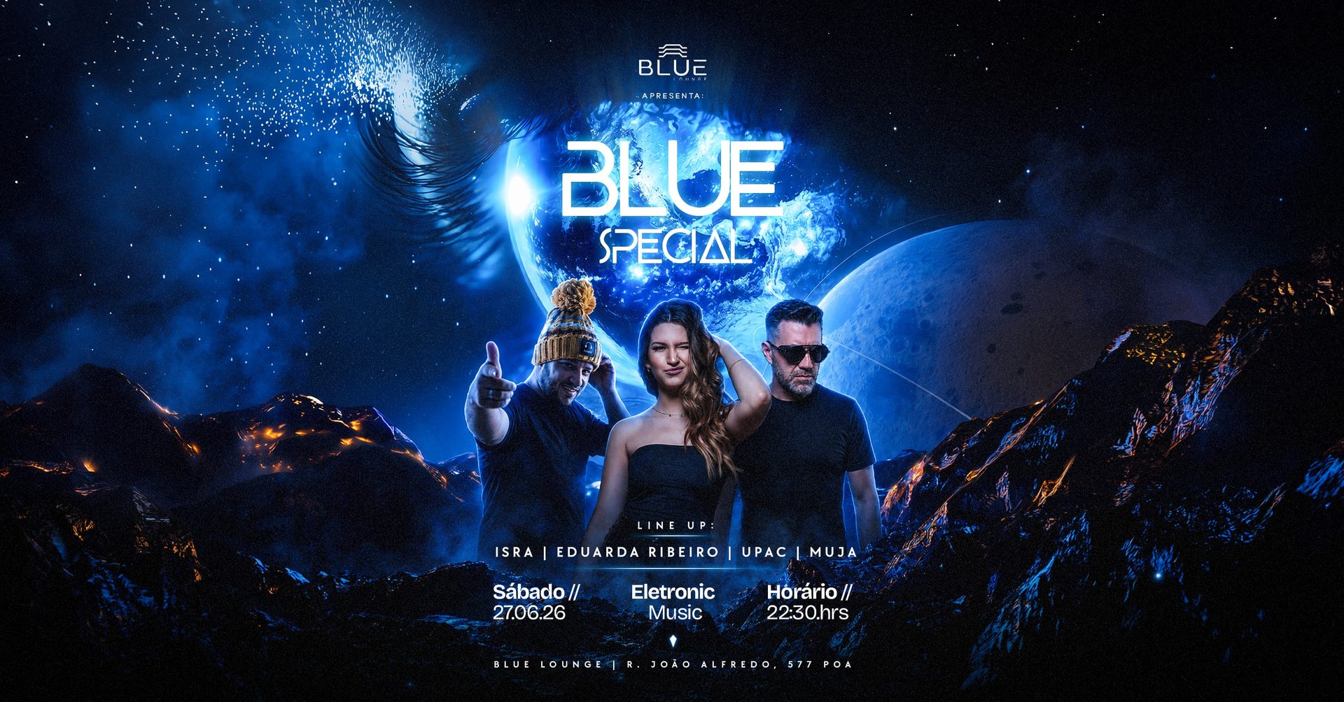 Blue Special 27//06 | Música Eletrônica em Porto Alegre | House |tech House | Techno